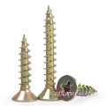 Color Zinc Cross Countersunk Head Tapping Screws